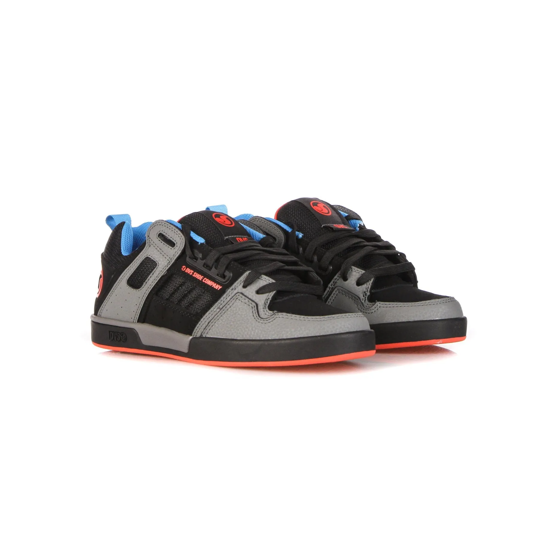 Scarpe Skate Uomo Comanche 2.0+ Charcoal/black/fiery Red/blue/nubuck