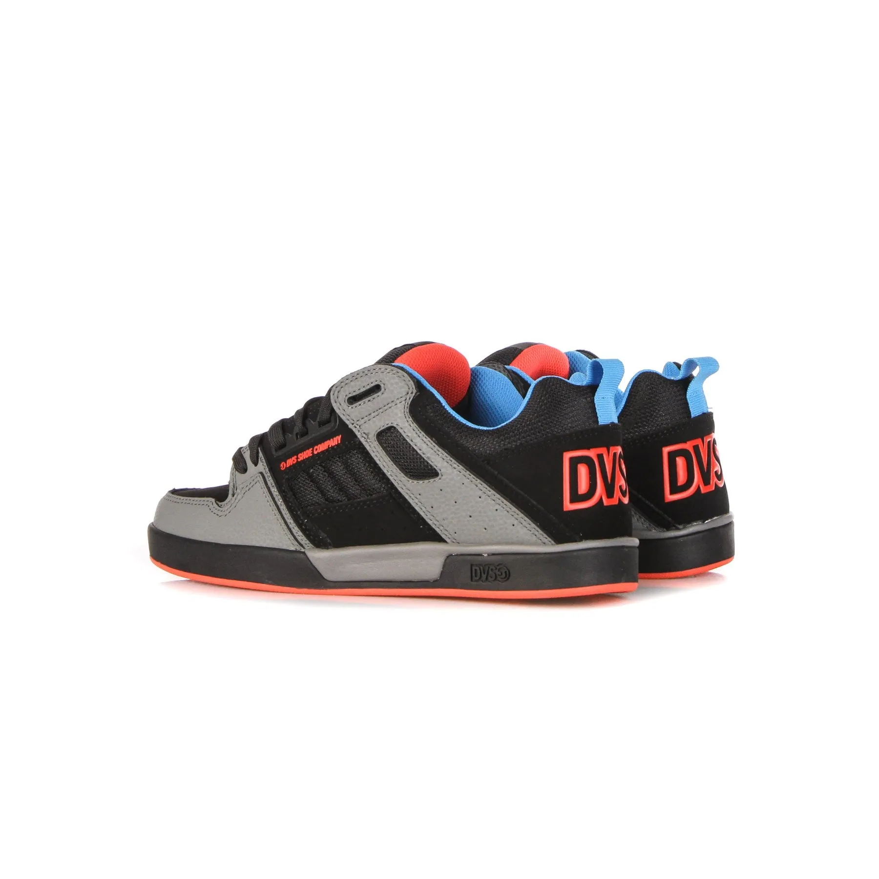 Scarpe Skate Uomo Comanche 2.0+ Charcoal/black/fiery Red/blue/nubuck