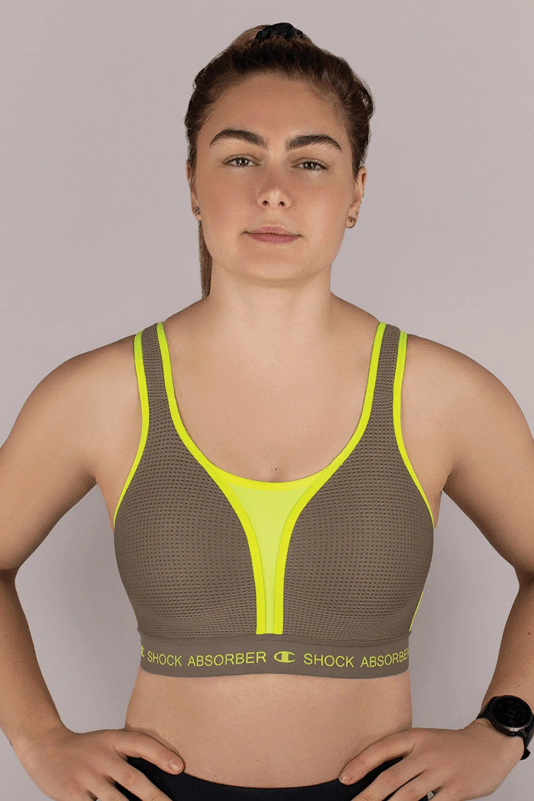 Shock Absorber Marrone - Ultimate Run - Reggiseno sportivo imbottito