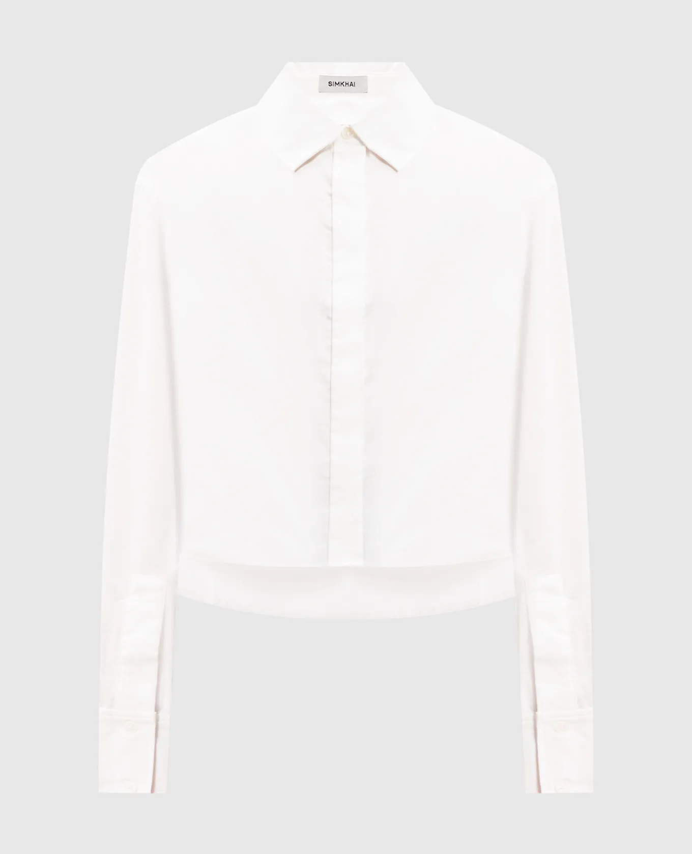 Simkhai Camicia corta Renata bianca SI2143T