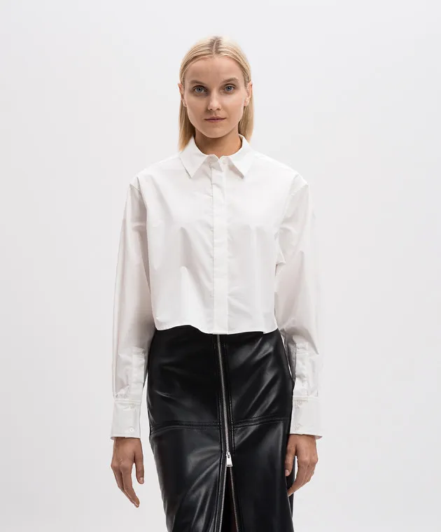 Simkhai Camicia corta Renata bianca SI2143T