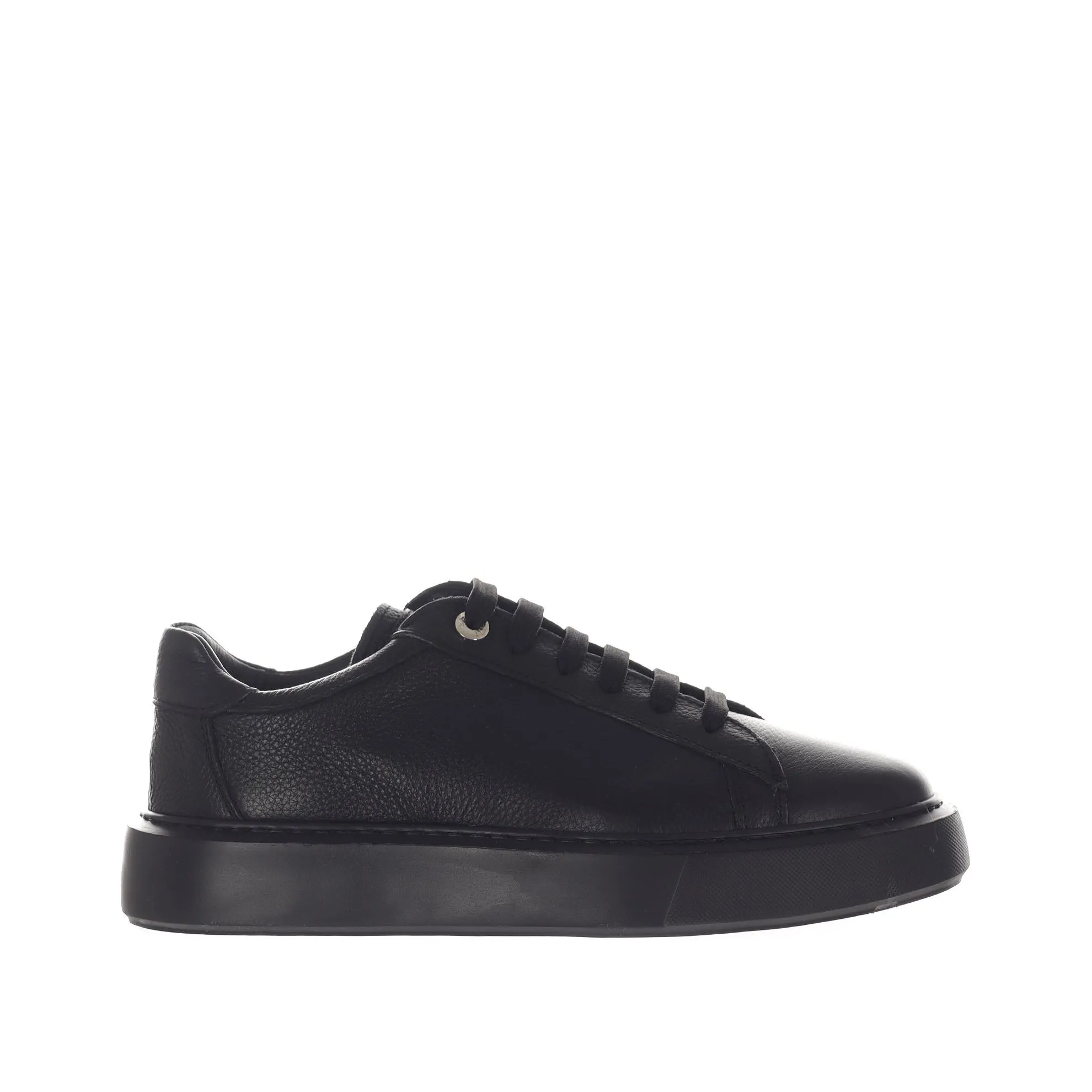 Sneaker in pelle martellata