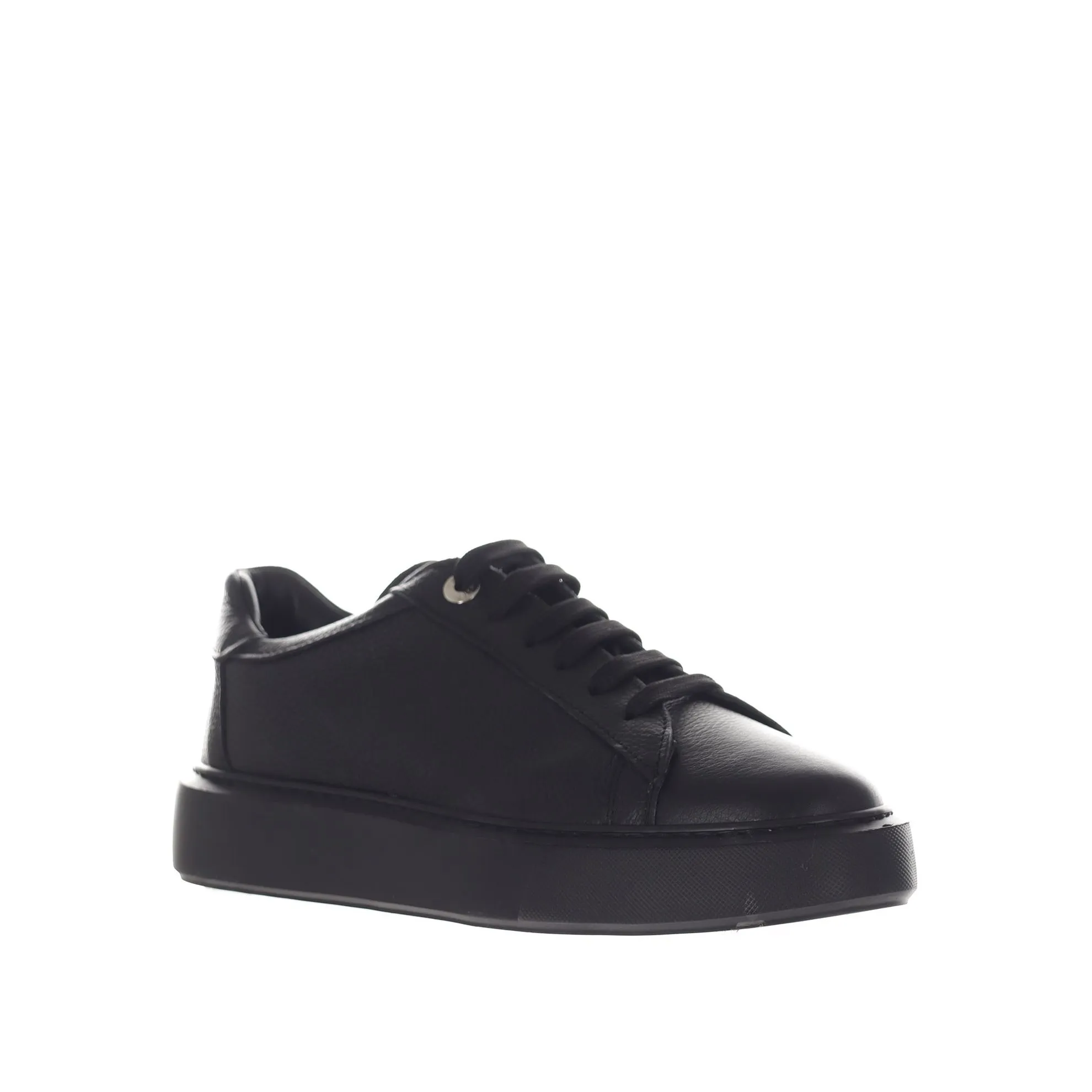 Sneaker in pelle martellata