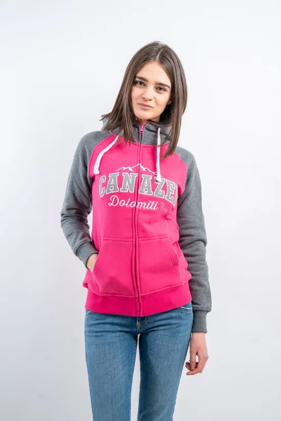 SPORT DESIGN SW1043 ZIP HOOD RAGLAN BASIC