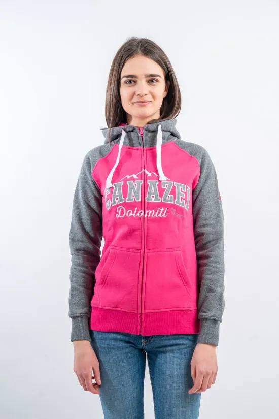 SPORT DESIGN SW1043 ZIP HOOD RAGLAN BASIC