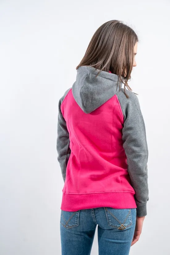 SPORT DESIGN SW1043 ZIP HOOD RAGLAN BASIC