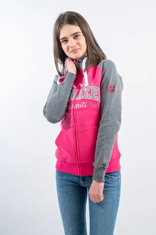 SPORT DESIGN SW1043 ZIP HOOD RAGLAN BASIC