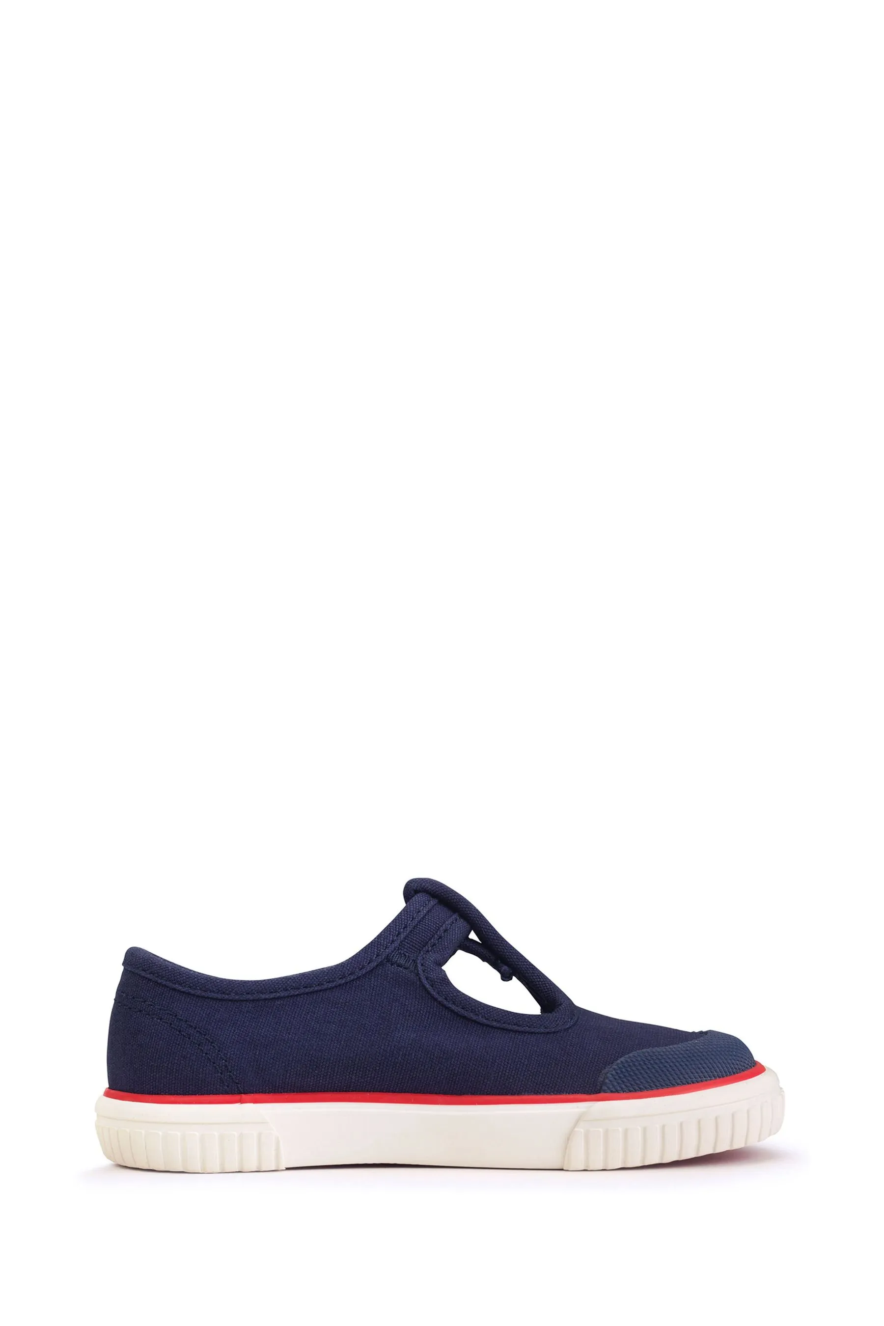 Start-Rite Anchor Scarpe da bar a T in tela lavabile    