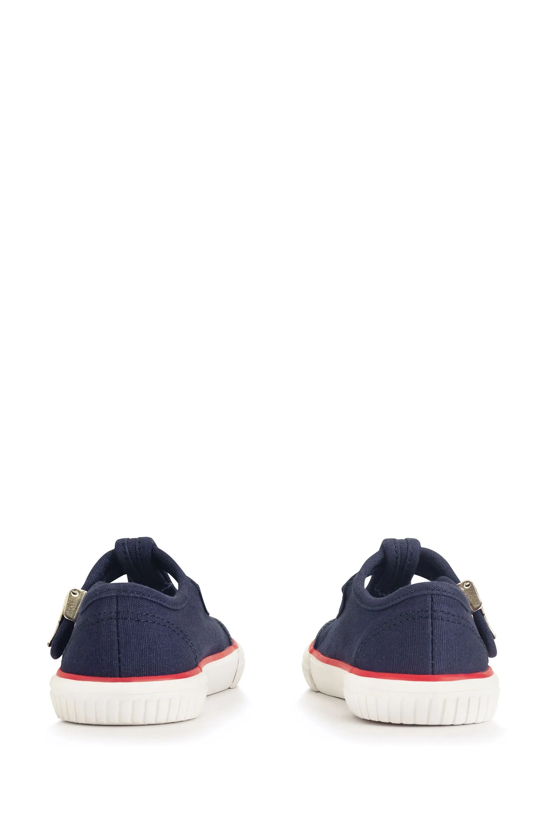 Start-Rite Anchor Scarpe da bar a T in tela lavabile    