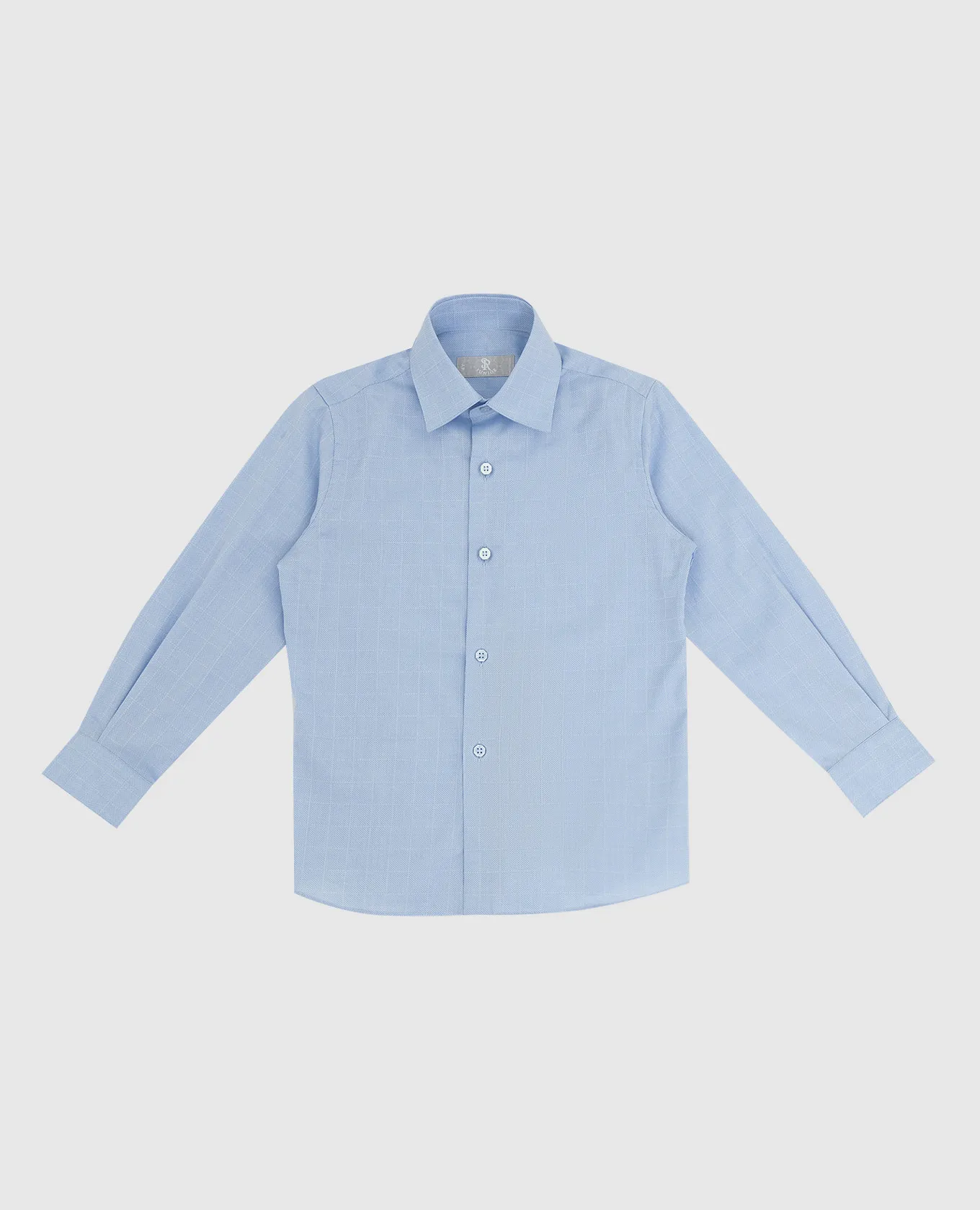 Stefano Ricci Camicia jacquard a quadri per bambino YC002317LJ1701