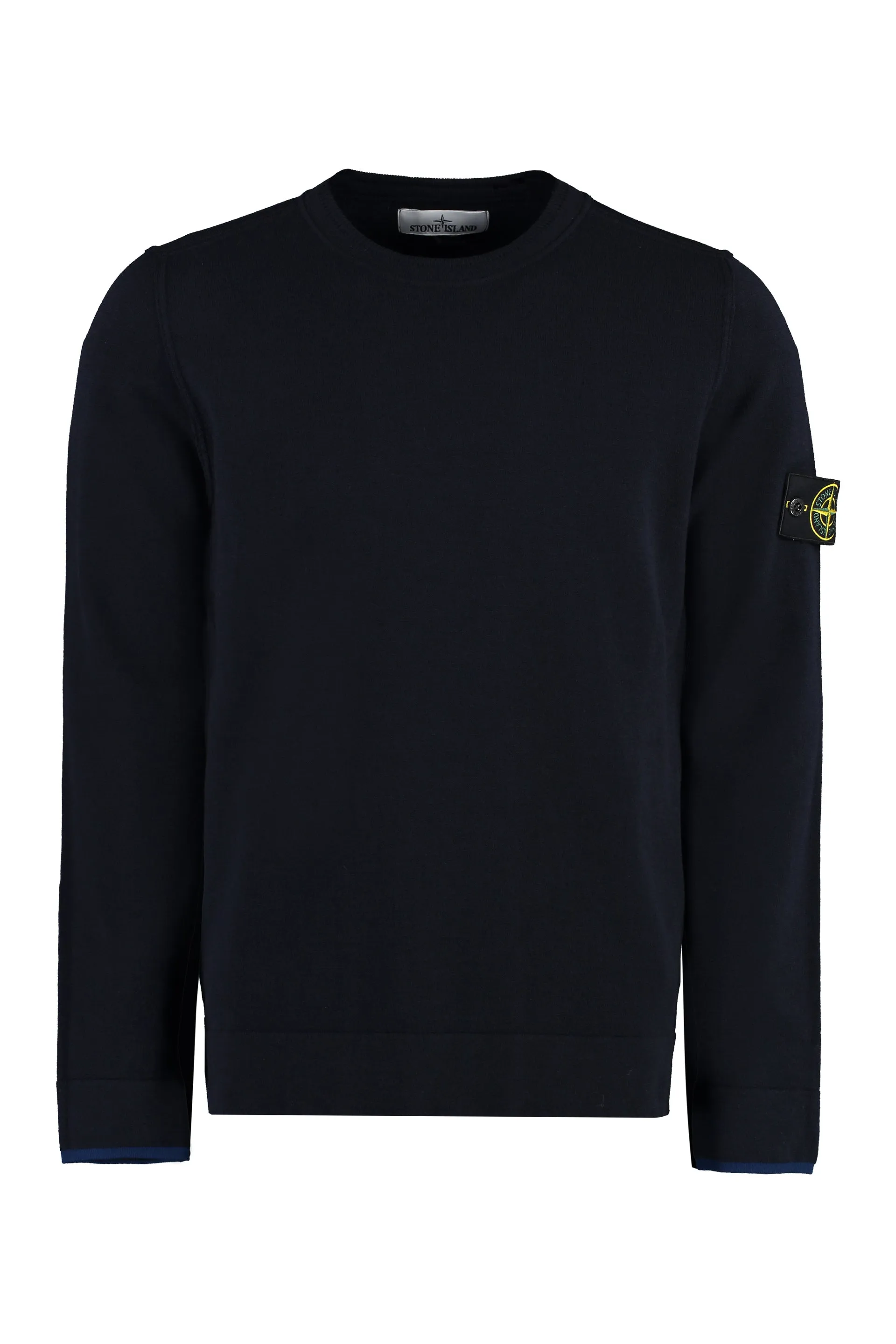 Stone Island Pullover girocollo in lana vergine