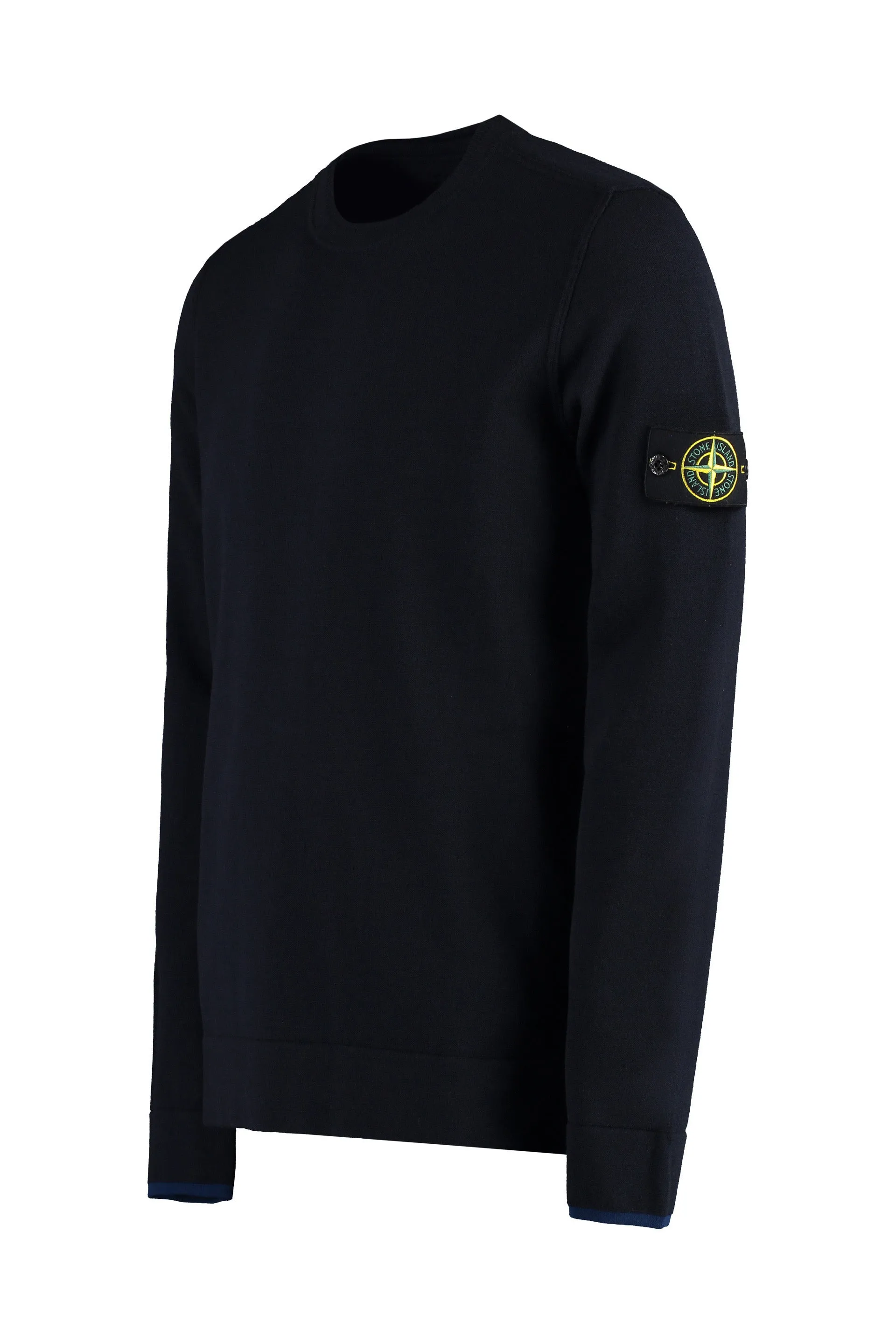 Stone Island Pullover girocollo in lana vergine