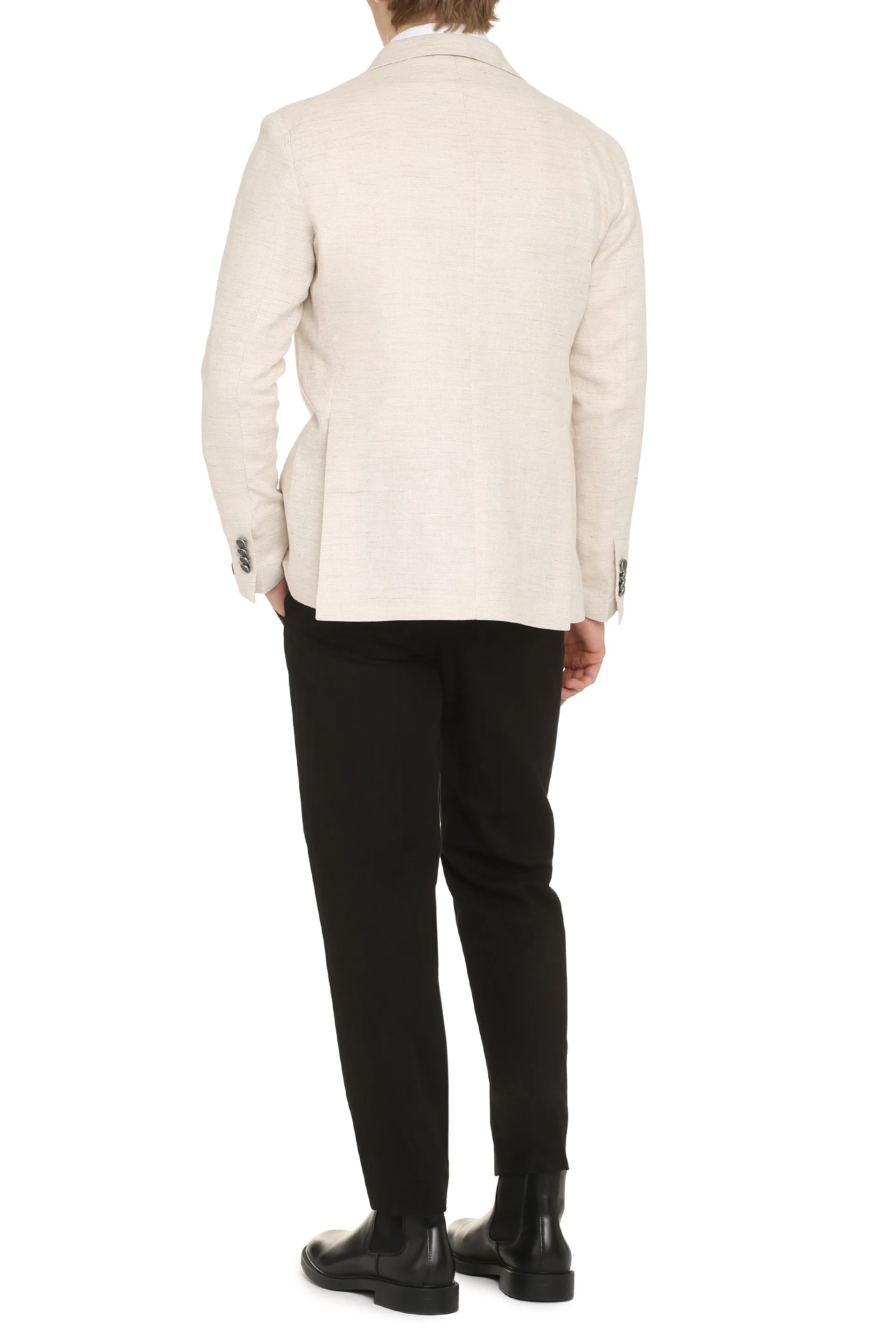 Tagliatore Giacca monopetto in misto cotone