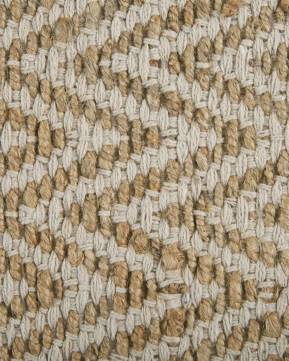 Tappeto iuta beige 50 x 80 cm AFRIN