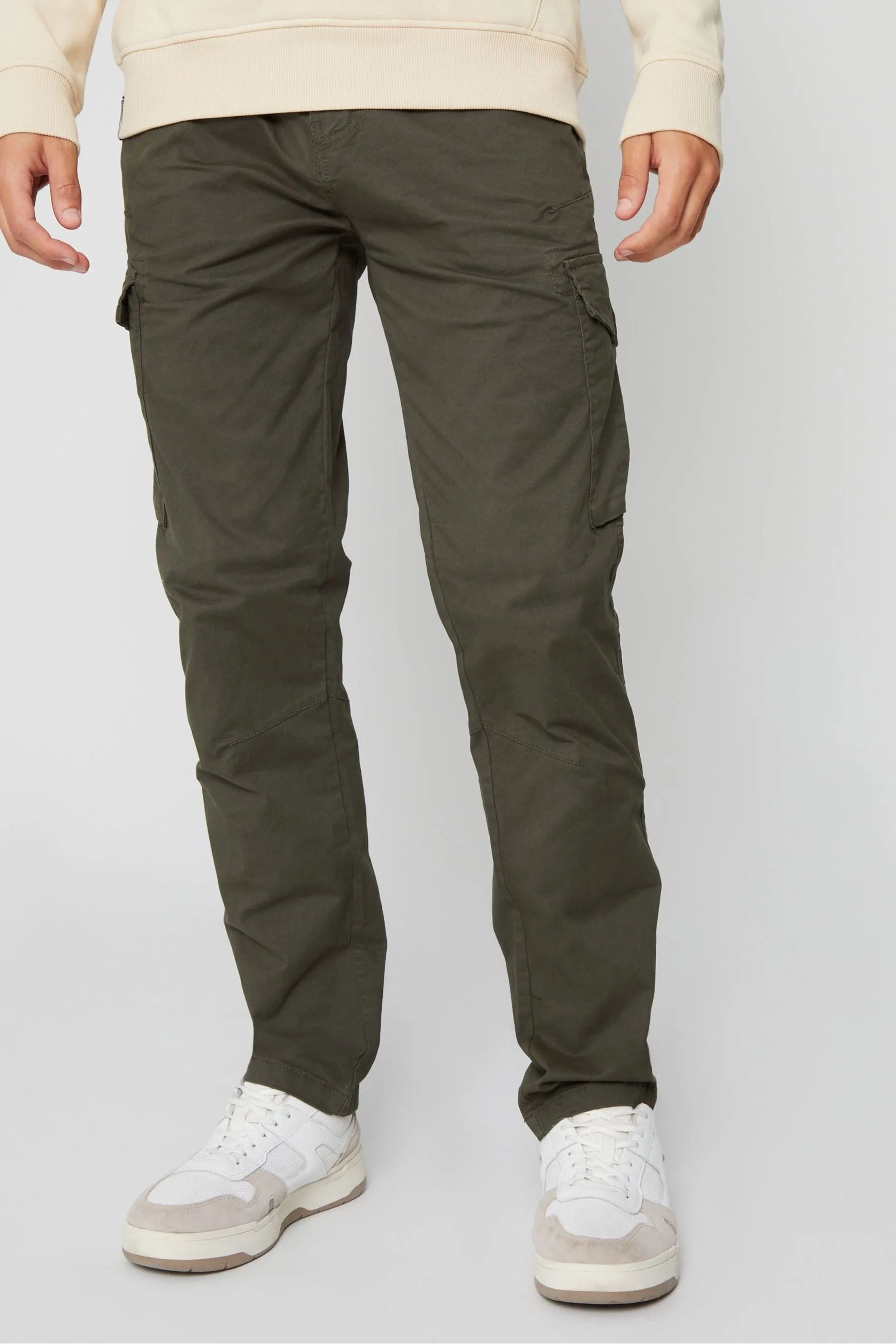 Threadbare - Pantaloni cargo elasticizzato in cotone