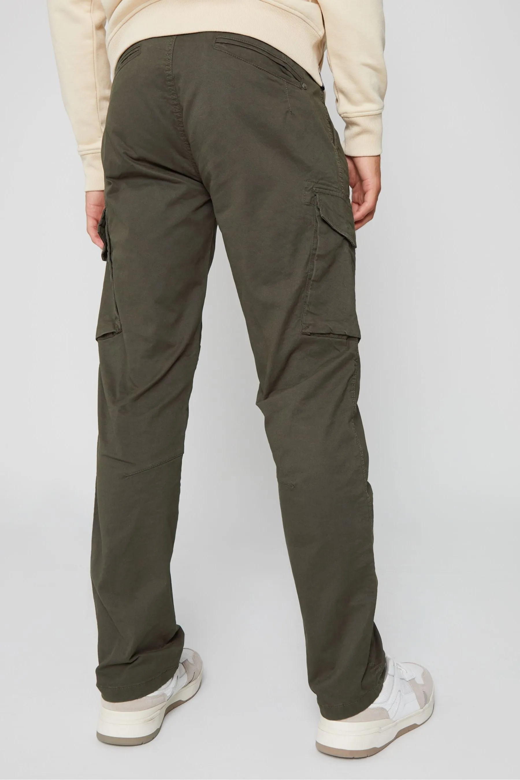 Threadbare - Pantaloni cargo elasticizzato in cotone