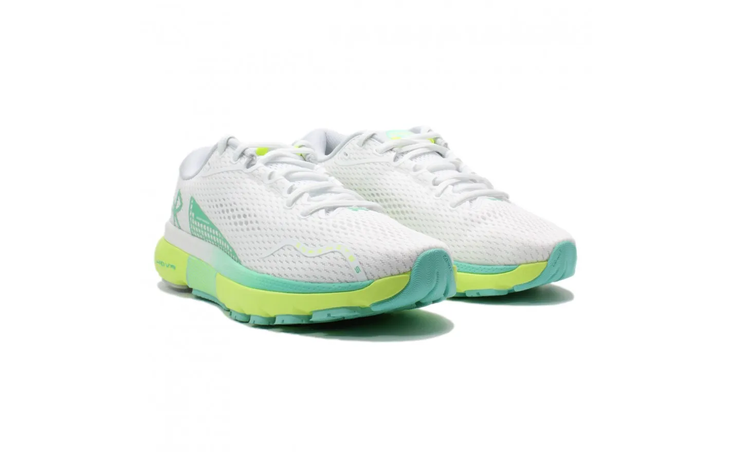 Under Armour Infinite 5 Donna Verde Bianco