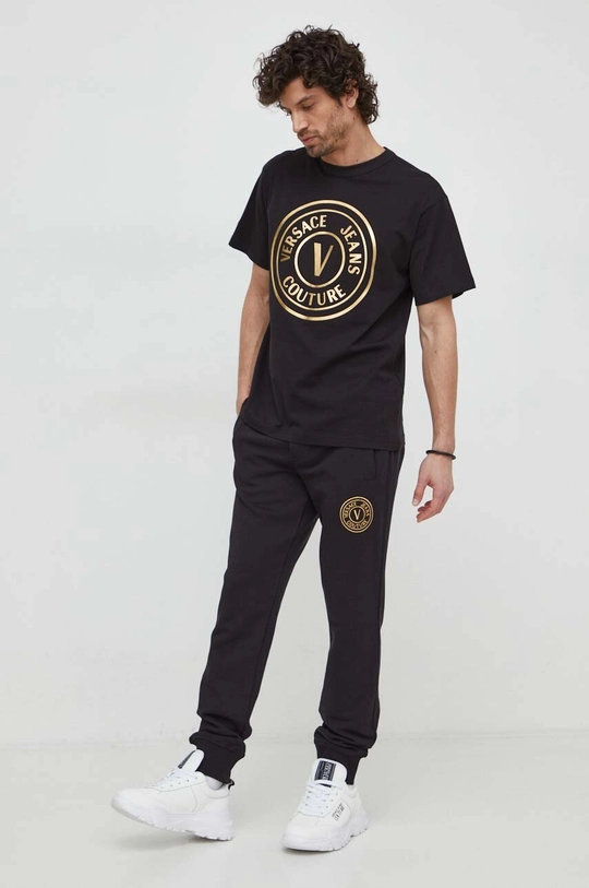 Versace Jeans Couture pantaloni da jogging in cotone