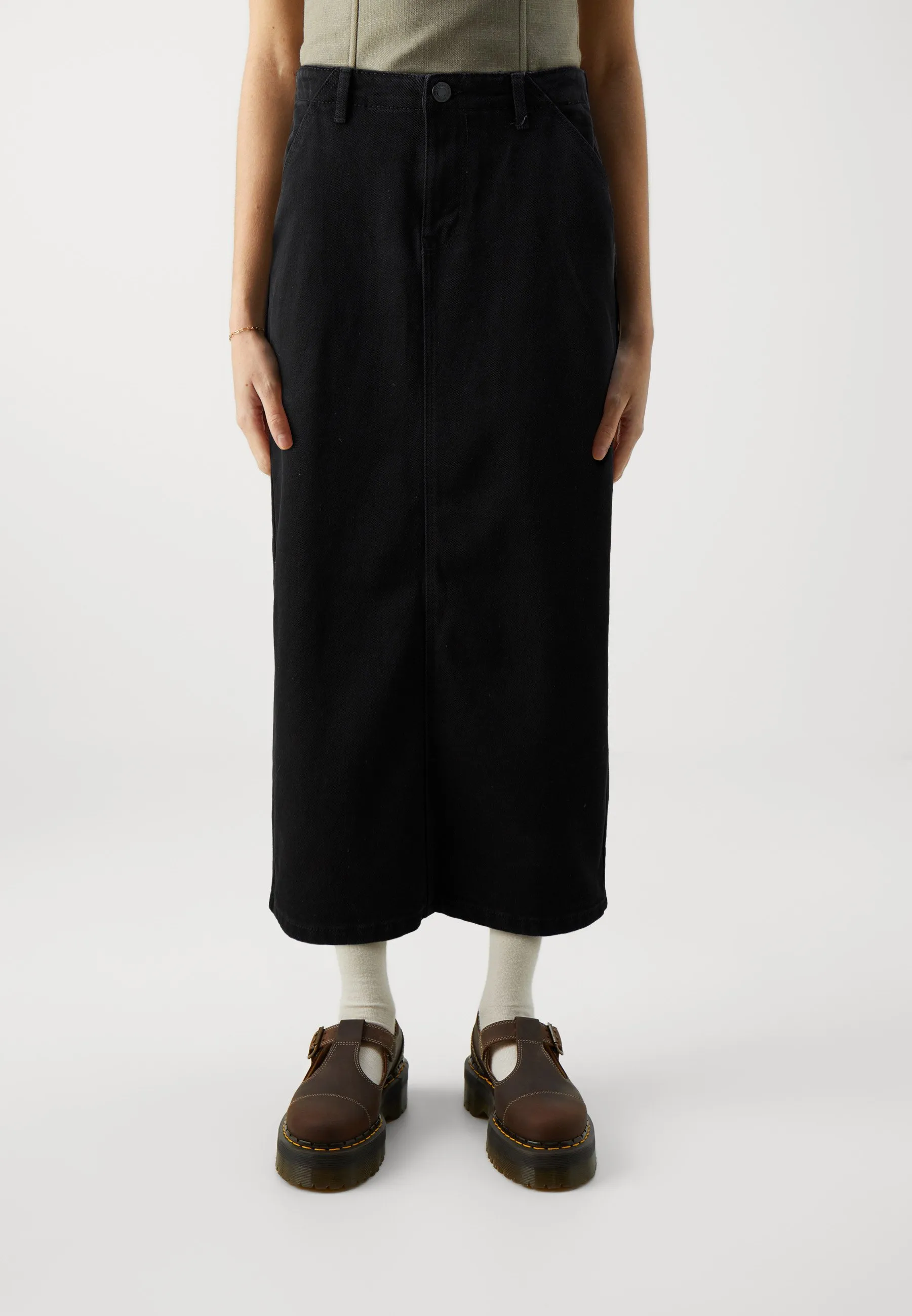 VMKYLA MIDI SKIRT MIX - Gonna di jeans