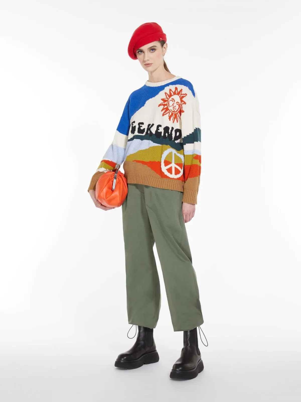 WEEKEND MAXMARA Pantaloni in raso