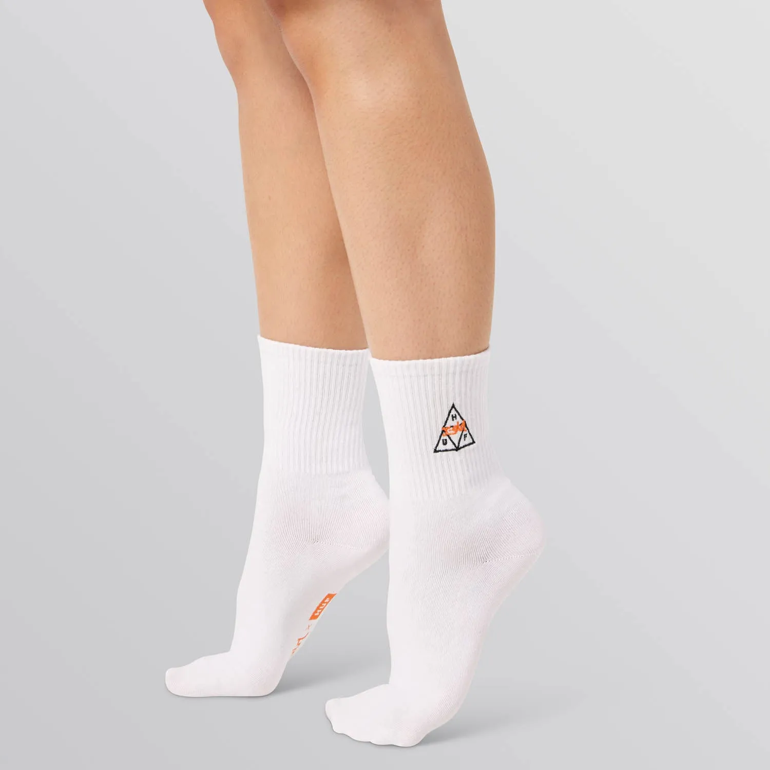XGIRL X HUF 1/4 SOCK - WHITE