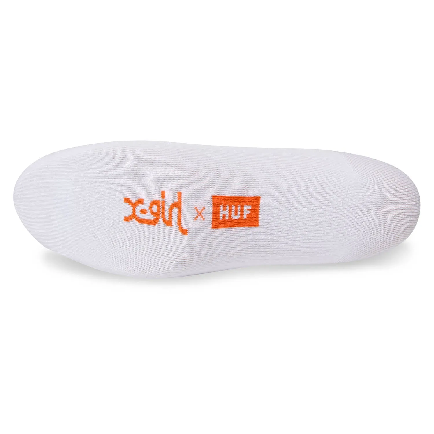 XGIRL X HUF 1/4 SOCK - WHITE