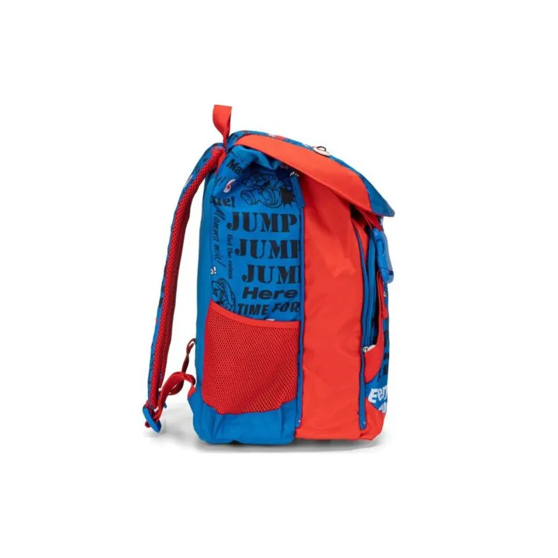 ZAINO ESTENSIBILE SUPERMARIO NINTENDO OFFICIAL 44X30X12+13CM BLU E ROSSO ZAINO SCUOLA E TEMPO LIBERO PANINI SCUOLA ITALY